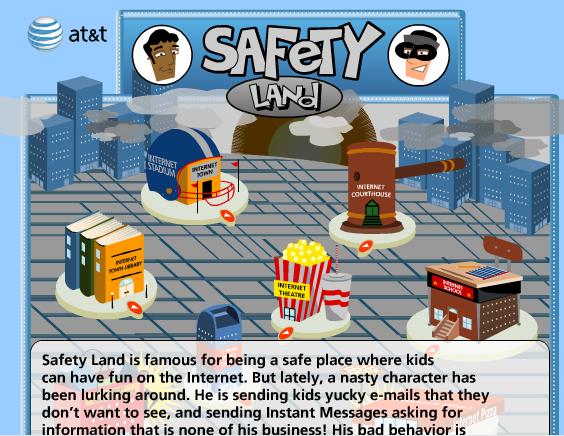 ALL THINGS ICT WITH SCOTT: Safety Land: An Online Cybersafety Game ...